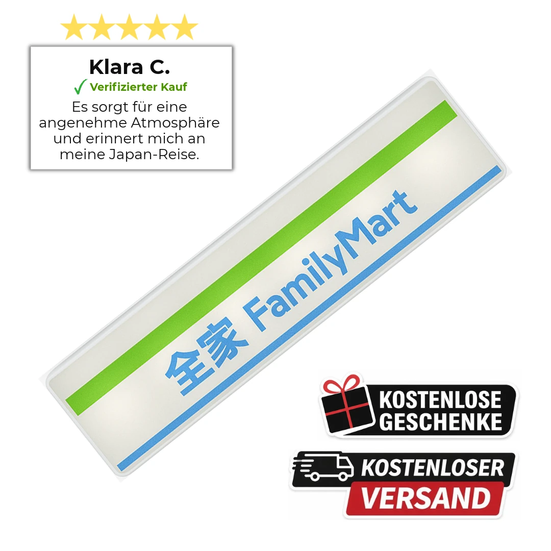 Konbini Magnet-Leuchtschild